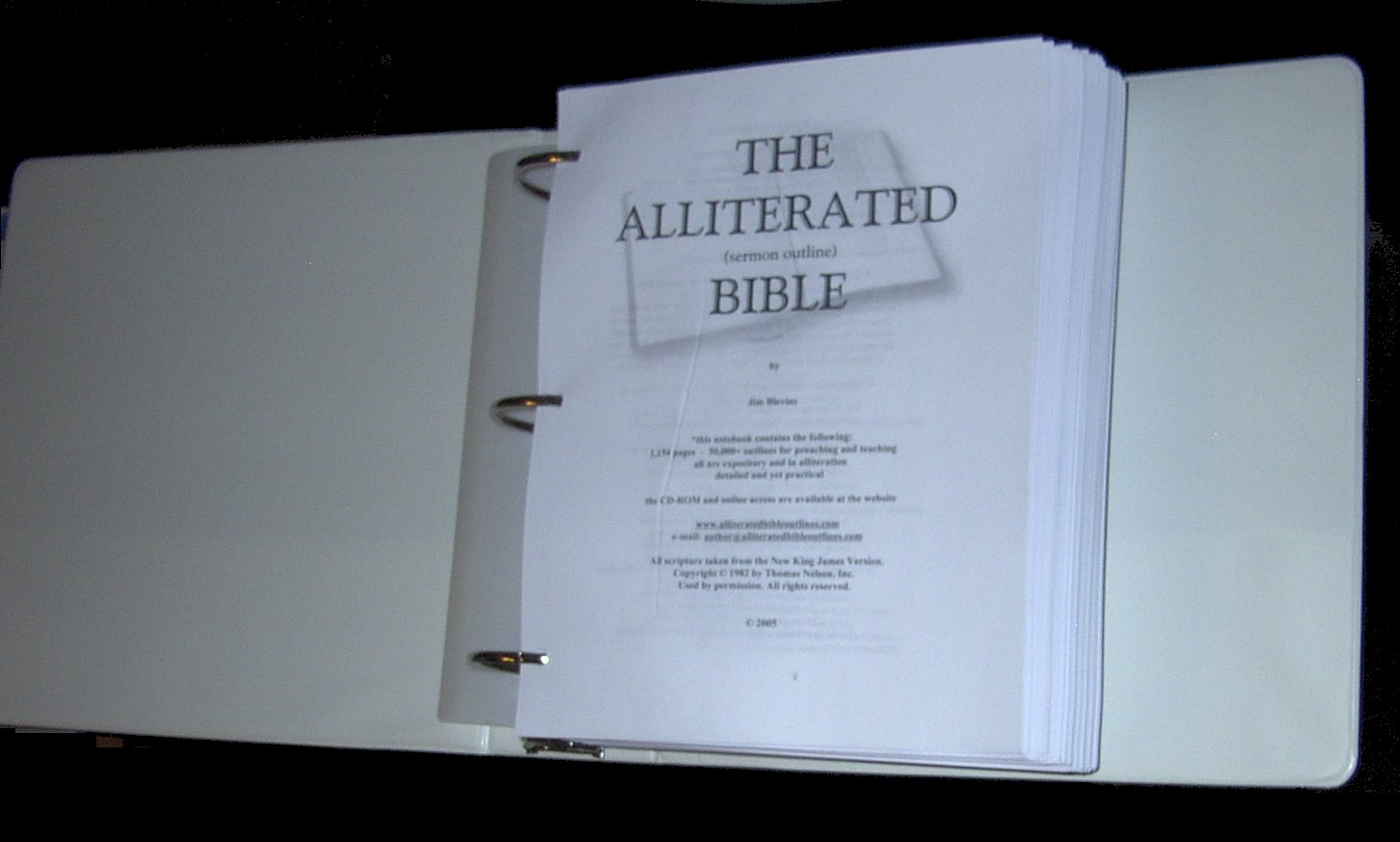 The Alliterated Bible